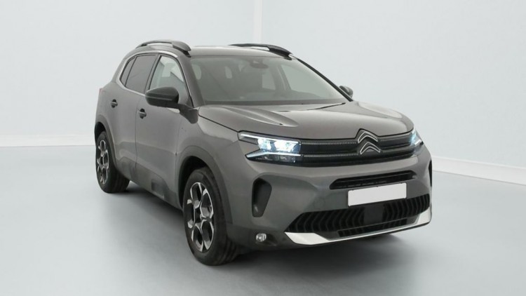 CITROEN C5 Aircross Hybride 136 e-DCS6 Max Gris Platinium