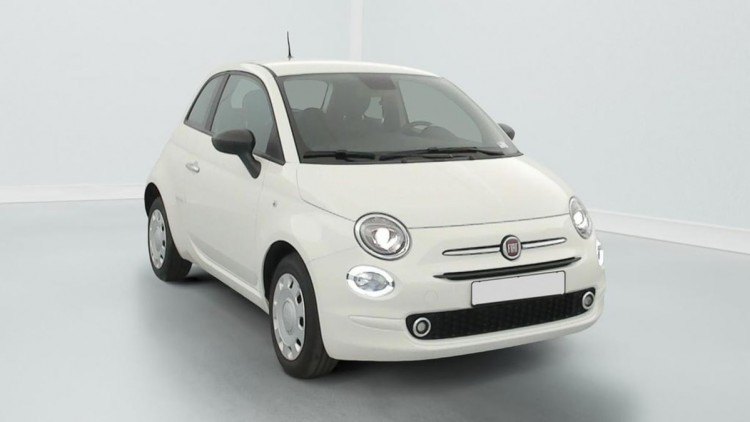 FIAT 500 1.0 70 ch Hybride BSG S S Bossa Nova White