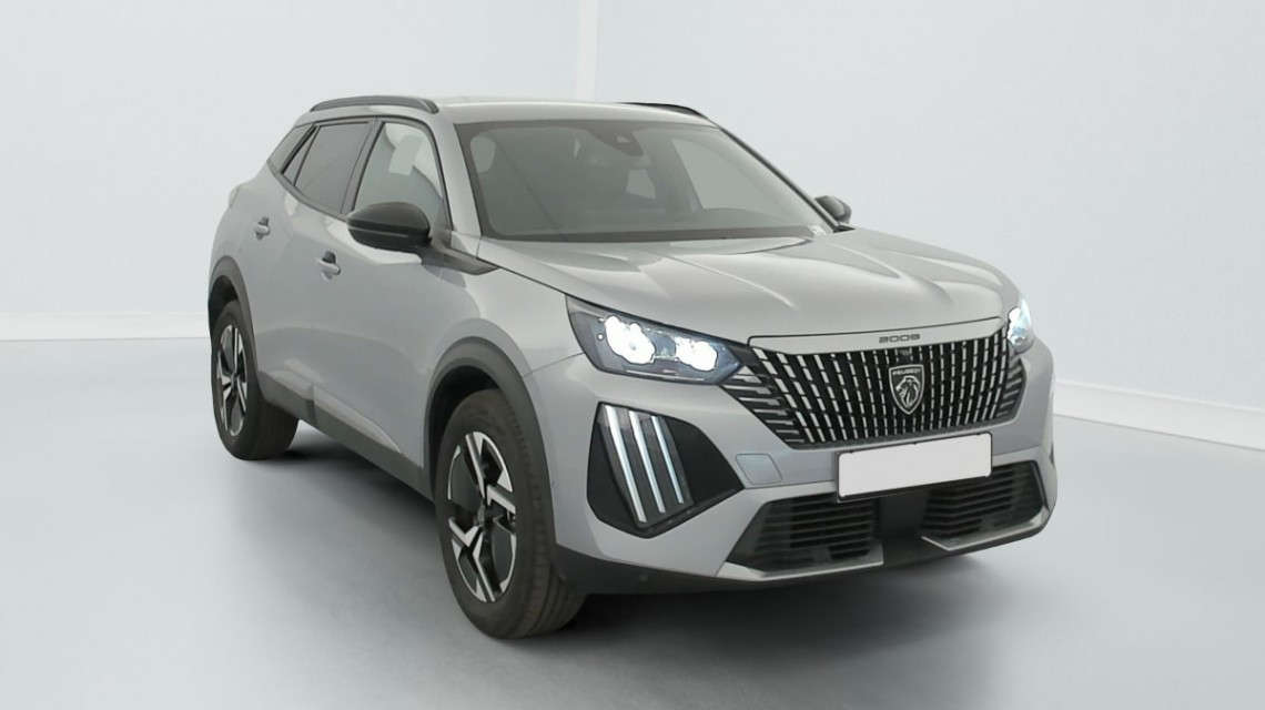 PEUGEOT 2008 Hybrid 145 e-DCS6 Allure gris artense