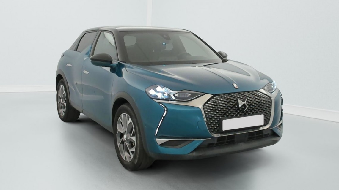 DS DS3 Crossback E-TENSE GRAND CHIC Bleu Millenium - Toit Noir Onyx
