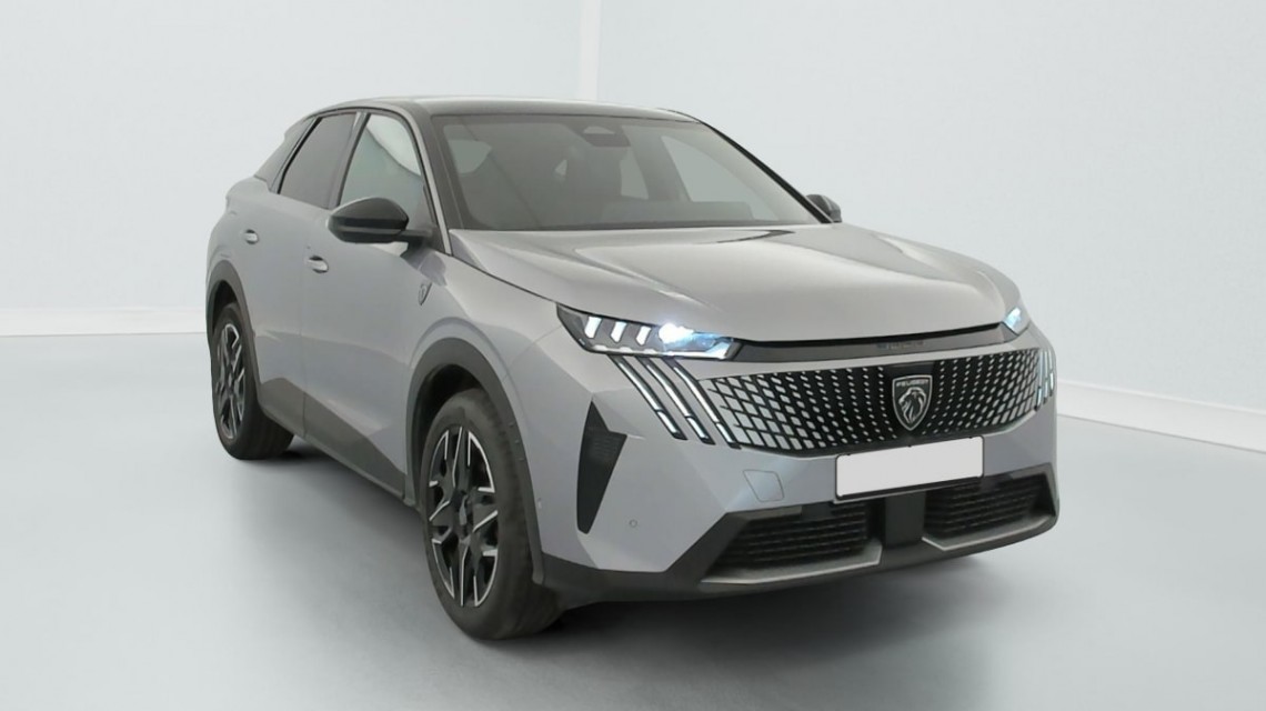 PEUGEOT 3008 Hybrid 145 e-DCS6 GT Gris Artense / Toit Noir