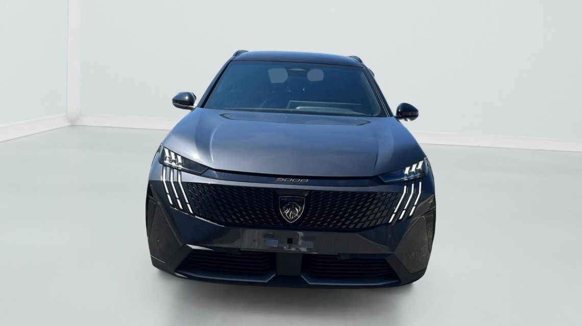PEUGEOT 5008 Hybrid 145 e-DCS6 GT Gris Titane / Toit Noir