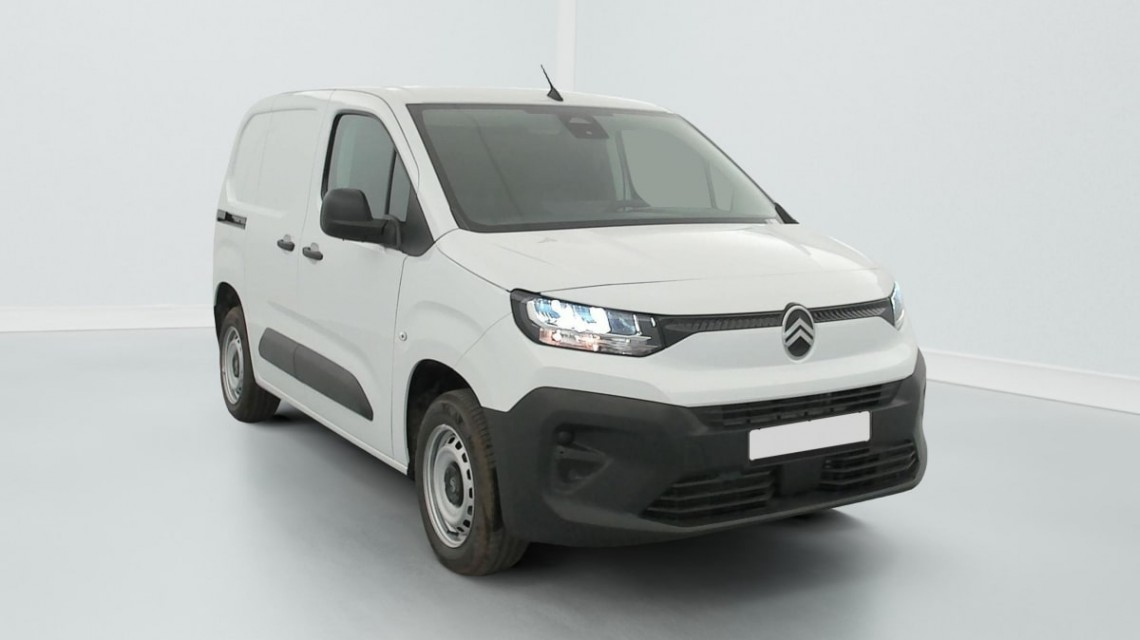 CITROEN Berlingo Van VUL M DIESEL 100 CH MANUELLE Blanc Icy