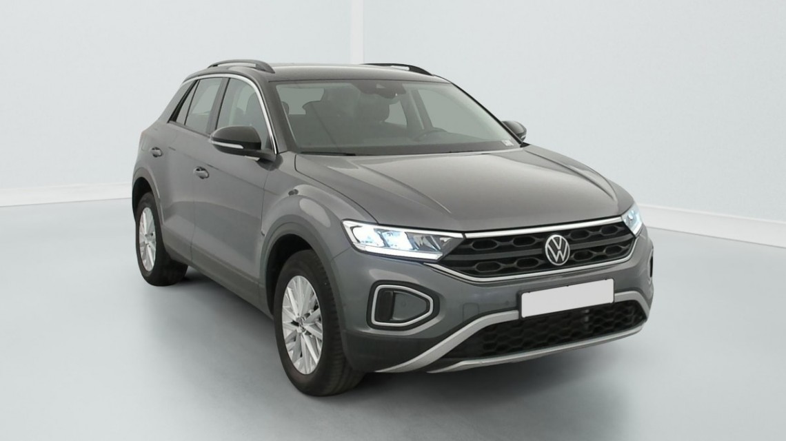 VOLKSWAGEN T-Roc 2.0 TDI 116 Start Stop BVM6 Life Gris Indium / Toit Noir