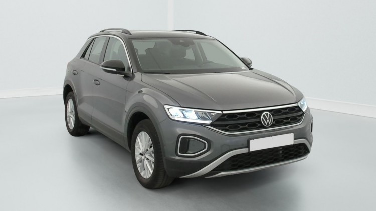 VOLKSWAGEN T-Roc 2.0 TDI 116 Start Stop BVM6 Life Gris Indium / Toit Noir
