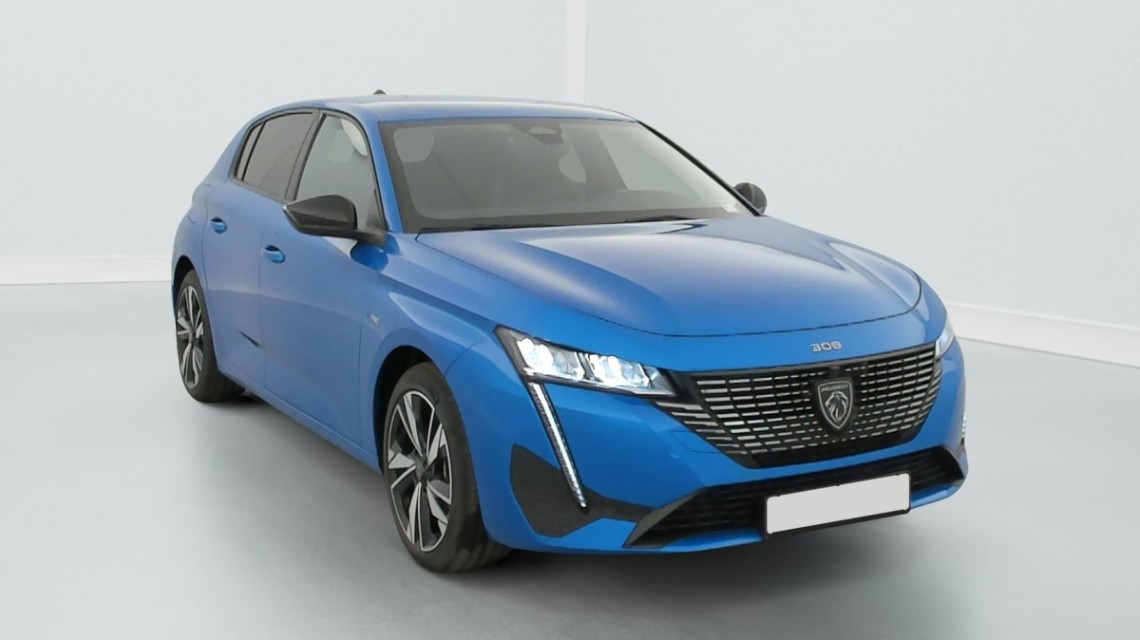 PEUGEOT 308 PHEV 180 e-EAT8 Allure Bleu Vertigo