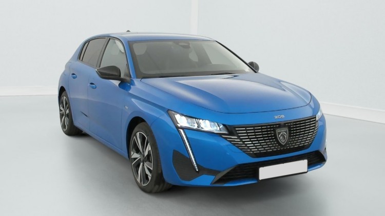 PEUGEOT 308 PHEV 180 e-EAT8 Allure Bleu Vertigo