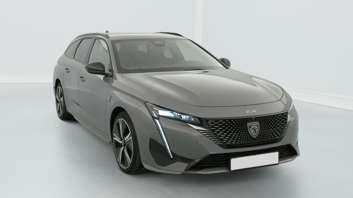 PEUGEOT 308 SW PHEV 225 e-EAT8 GT Gris Selenium