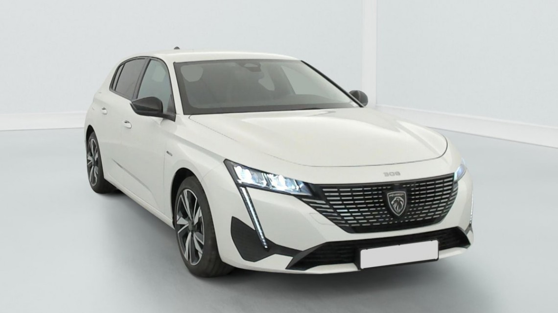 PEUGEOT 308 PHEV 180 e-EAT8 Allure Blanc Nacré