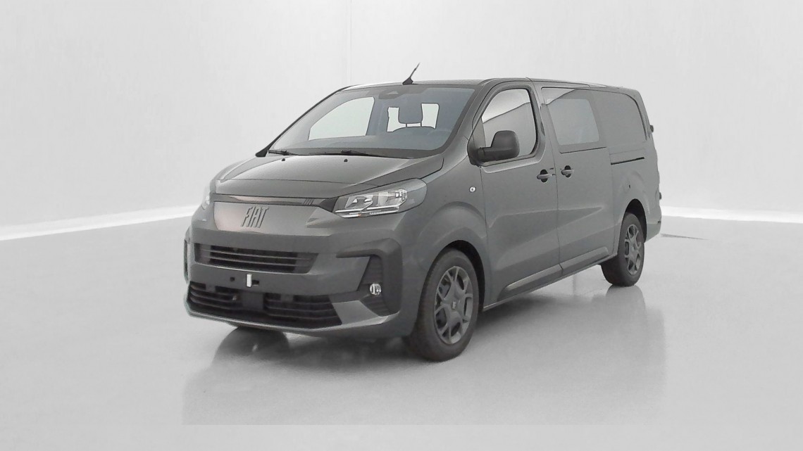 FIAT Scudo Fg VUL SCUDO CA XL 2.0 BlueHDi 180ch Pack Premium Connect EAT8 Gris titane