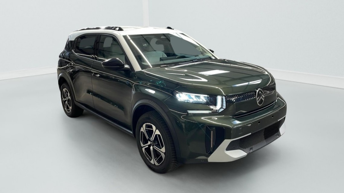 CITROEN C3 Aircross 113 AUTONOMIE CONFORT MAX Vert Montana / Toit Blanc