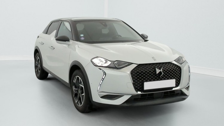DS DS 3 Crossback PURETECH 130 EAT8 CONNECTED CHIC Blanc Perle Nacré/Noir Onyx