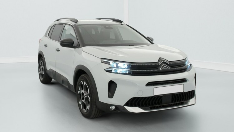 CITROEN C5 Aircross Hybride 145 e-DCS6 Max Blanc Okénite