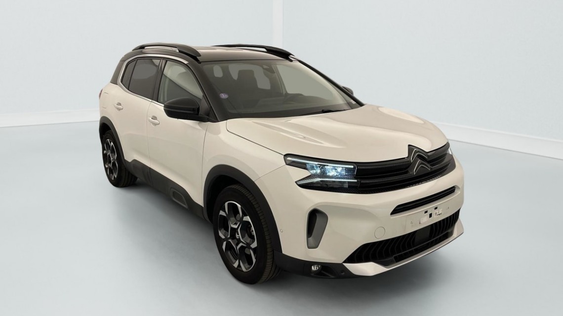 CITROEN C5 Aircross PureTech 130 S S EAT8 Shine Blanc Nacré / Toit Noir Perla Nera