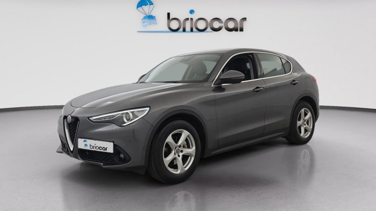 ALFA ROMEO Stelvio 2.2 Diesel 150ch Super AT8 + Caméra de recul + Attelage Gris Vesuvio Métallisée