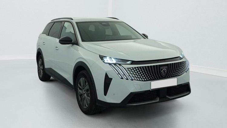 PEUGEOT 5008 HYBRID 145 CH E-DCS6 ALLURE Blanc Okenite