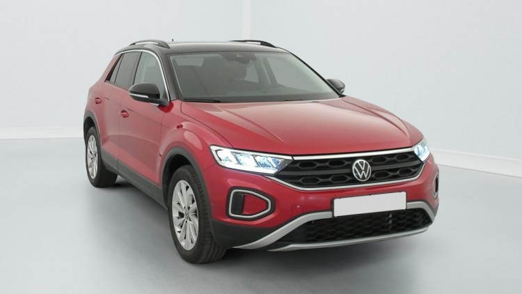 VOLKSWAGEN T-Roc 2.0 TDI 150 Start Stop DSG7 Life Rouge Roi / Toit Noir