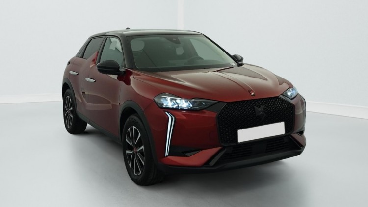 DS DS 3 PureTech 100 BVM6 Performance Line Rouge Diva Nacré / Toit Noir