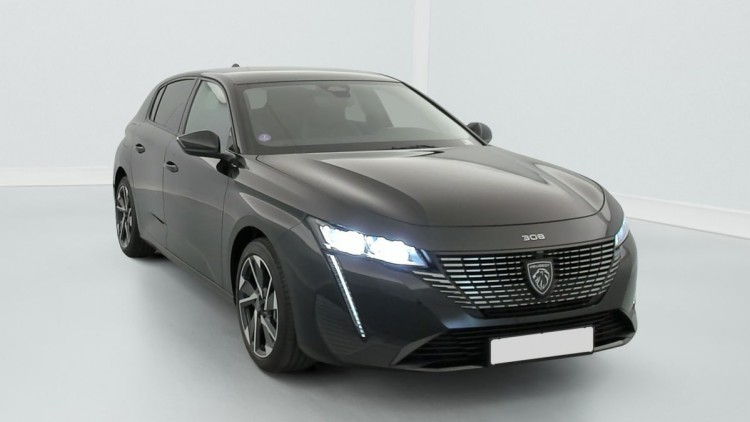 PEUGEOT 308 Hybrid 145 e-DCS6 Allure Noir Perla Nera