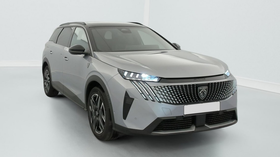 PEUGEOT 5008 HYBRID 145CH E-DCS6 GT Gris Artense / Toit Noir