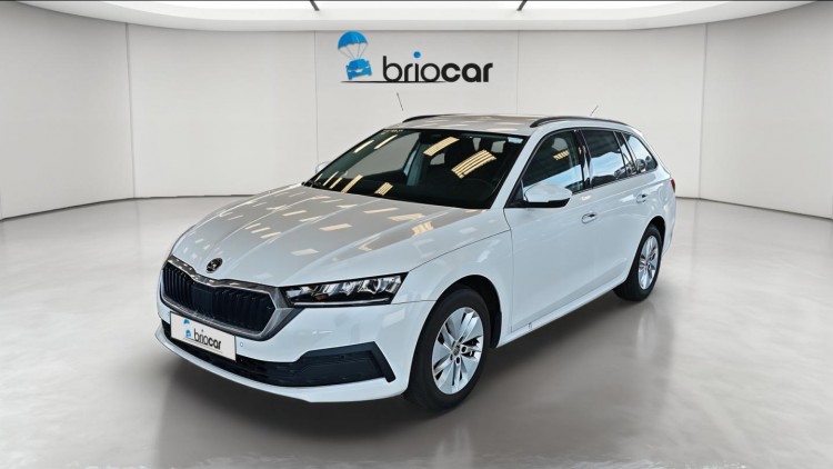 SKODA Octavia Combi 2.0 TDI 116ch Business DSG7 Blanc Cristal spéciale