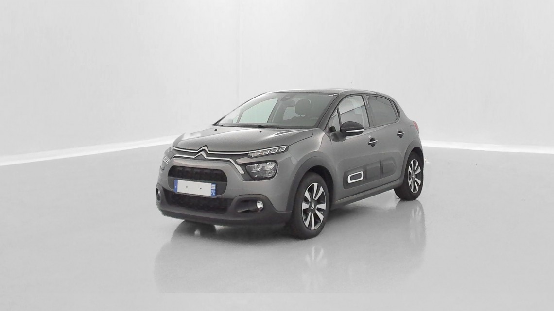 CITROEN C3 C3 1.2 Puretech 110ch Shine EAT8 Gris platinum