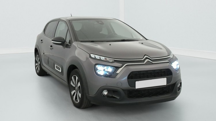 CITROEN C3 PureTech 110 S S BVM6 Shine Gris Platinium / Toit Noir