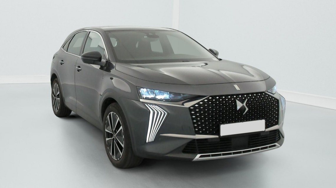 DS DS 7 Crossback Hybride Rechargeable E-Tense 225 EAT8 Bastille Gris Titane