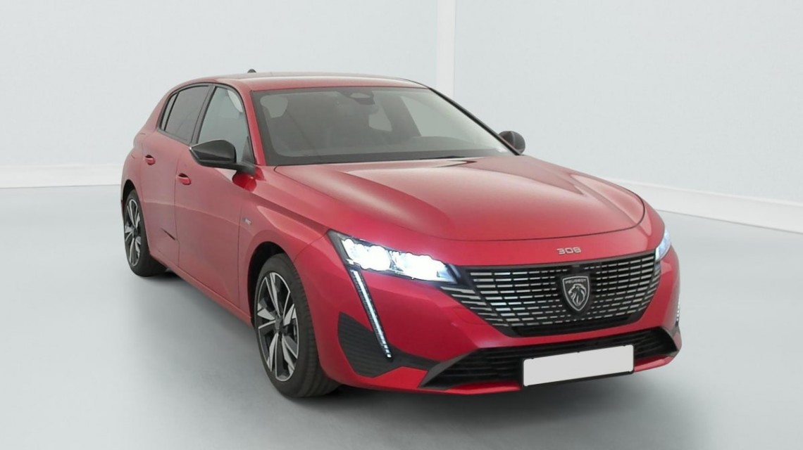 PEUGEOT 308 PHEV 180 e-EAT8 Allure Rouge Elixir