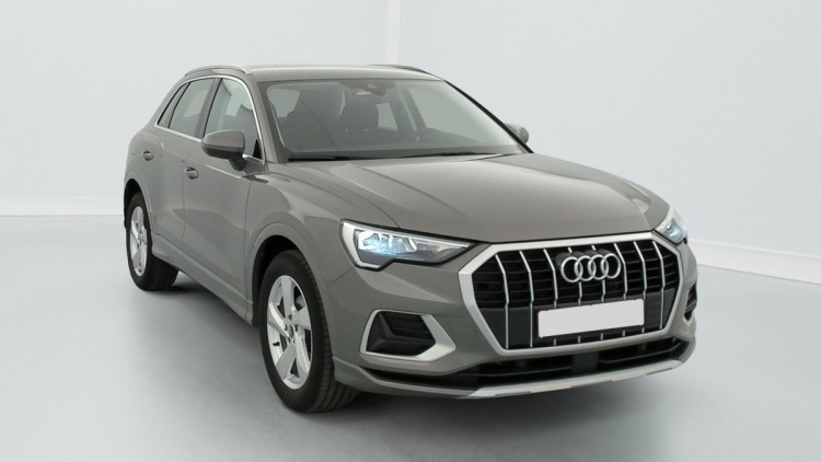 AUDI Q3 35 TDI 150 ch S tronic 7 Design Gris Chronos