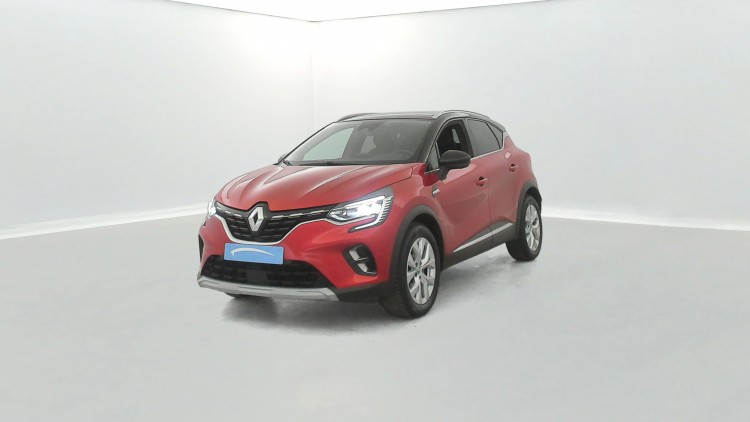 RENAULT Captur 1.5 Blue dCi 115ch Intens EDC Suréquipé Rouge Flamme nacré/Noir Etoilé