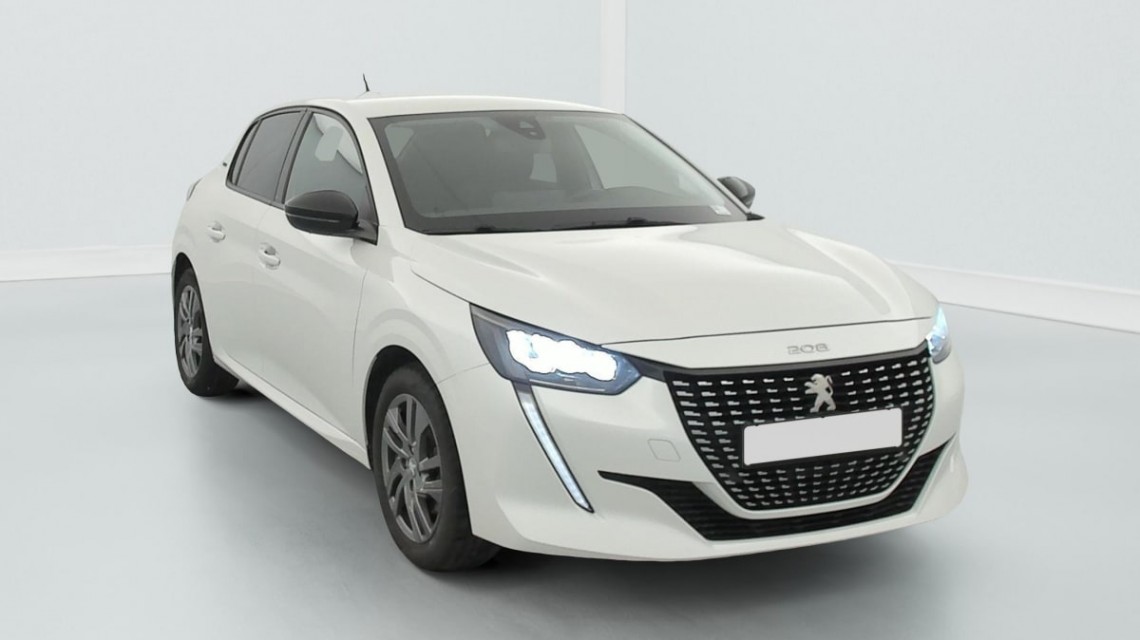 PEUGEOT 208 PureTech 100 S S BVM6 Style  Blanc Nacré
