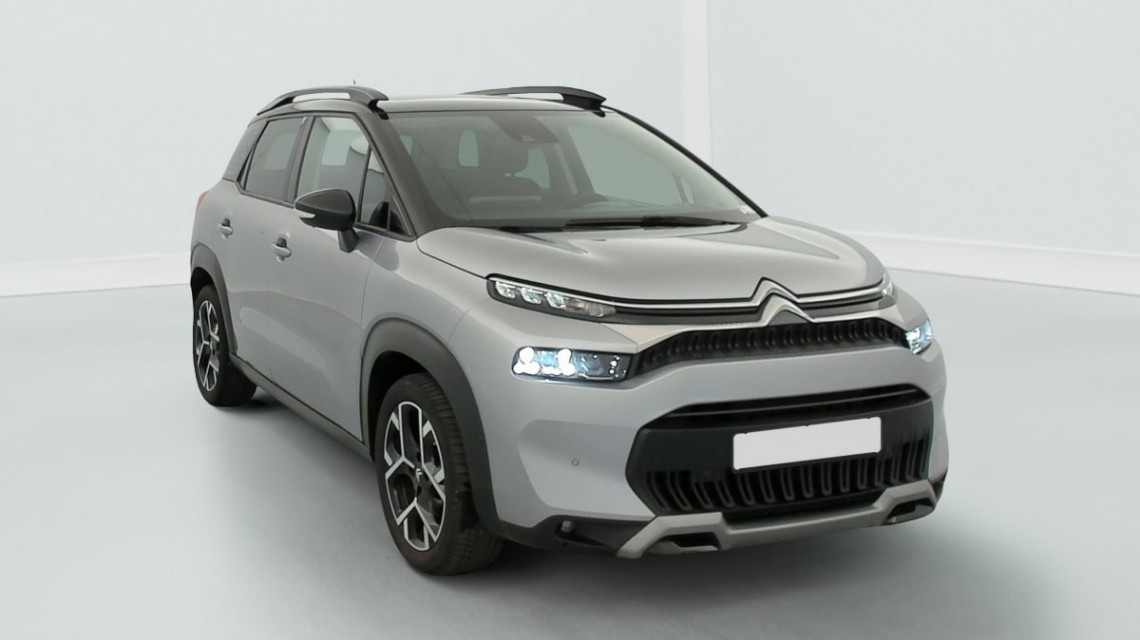 CITROEN C3 Aircross PureTech 110 S S BVM6 Shine Pack Gris Acier - Toit Noir