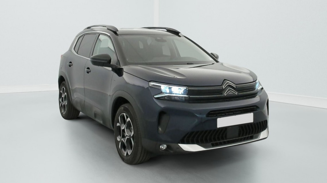 CITROEN C5 Aircross Hybride 136 e-DCS6 Max Bleu Eclipse / Toit Noir