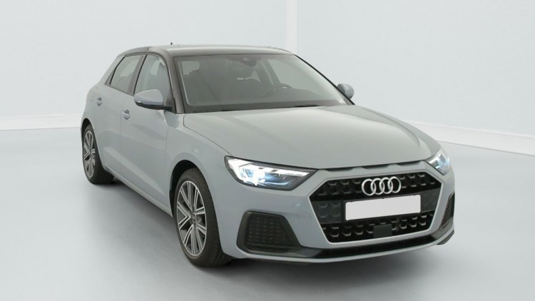 AUDI A1 Sportback 25 TFSI 95 ch BVM5 Advanced Gris Flèche / Toit Noir