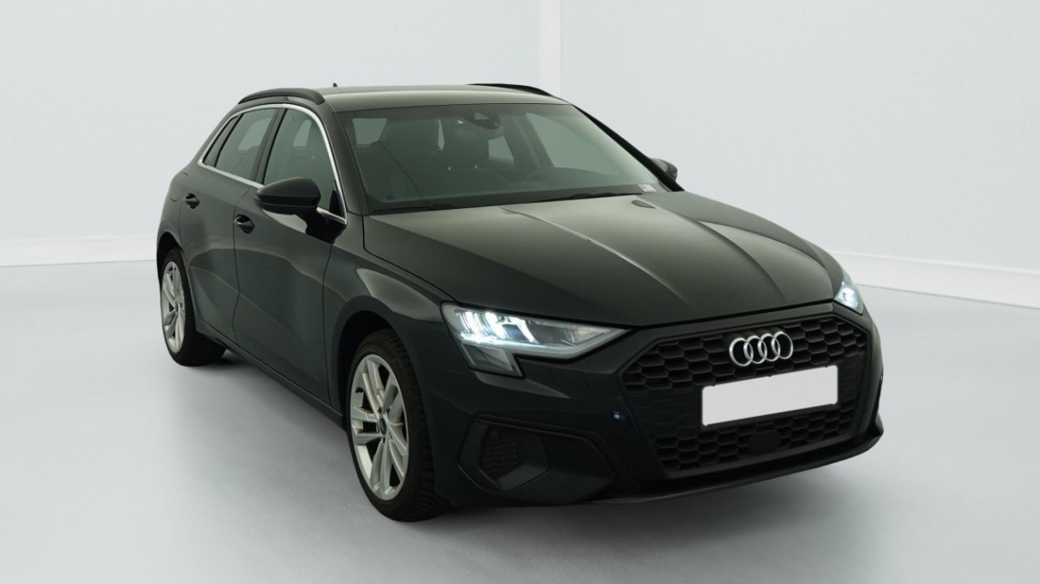 AUDI A3 Sportback 30 TFSI Mild Hybrid 110 S tronic 7 Design Noir Mythe