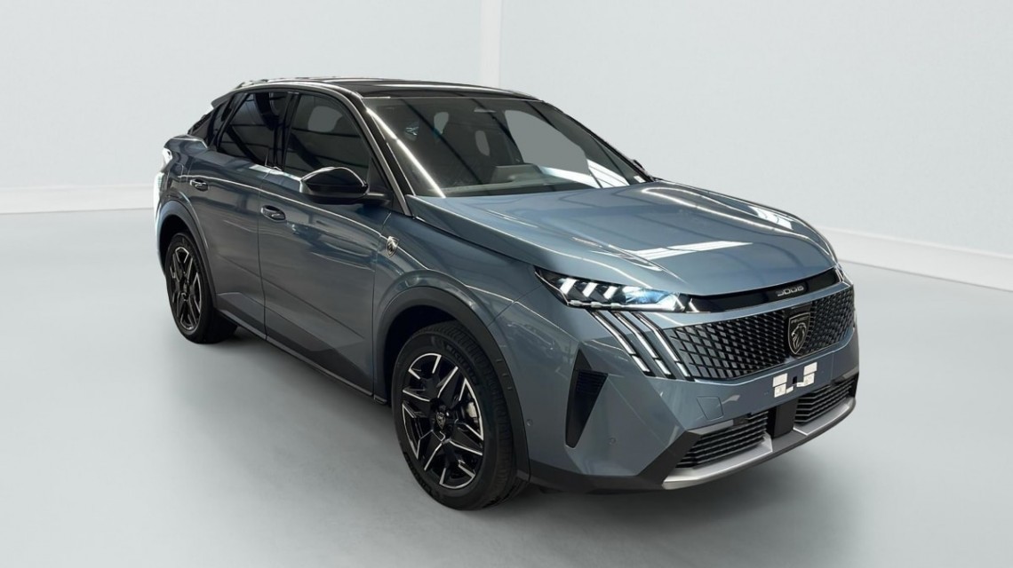 PEUGEOT 3008 Hybrid 145 e-DCS6 GT Bleu Ingaro / Toit Noir