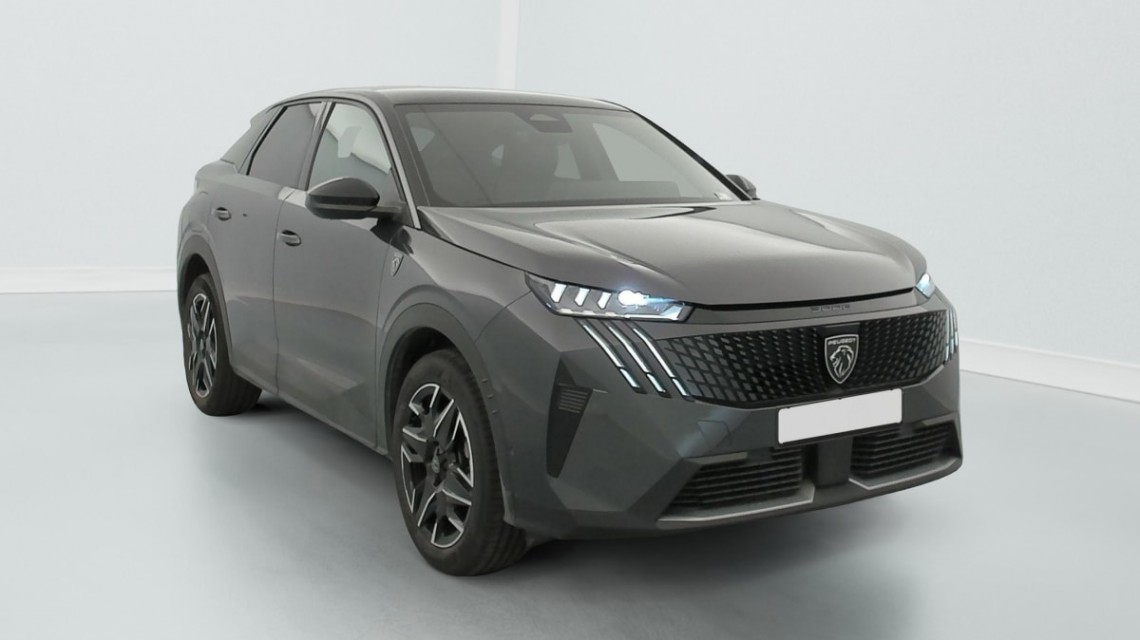 PEUGEOT 3008 Hybrid 145 e-DCS6 GT Gris Titane / Toit Noir