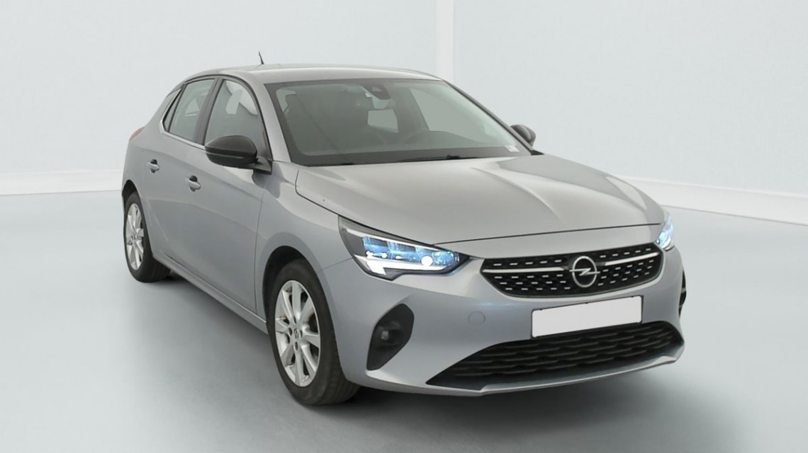 OPEL Corsa 1.2 TURBO 100 CH BVM6 ELEGANCE Gris Quartz