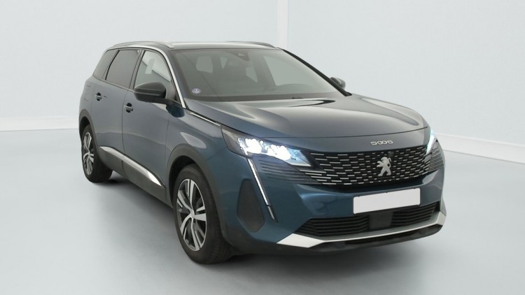 PEUGEOT 5008 PureTech 130ch S S BVM6 Allure Pack Bleu Célèbes