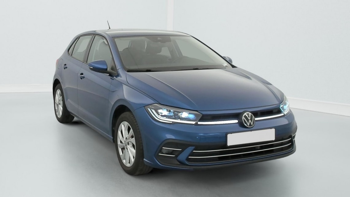 VOLKSWAGEN Polo 1.0 TSI 95 S S BVM5 Style Bleu Récif