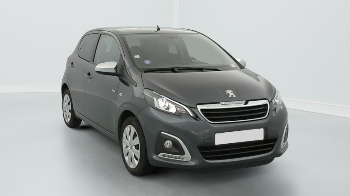 PEUGEOT 108 VTi 72ch S S BVM5 Style Gris Carlinite
