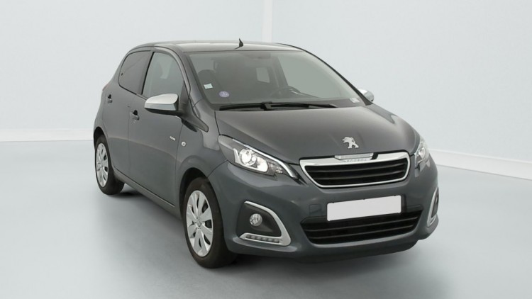 PEUGEOT 108 VTi 72ch S S BVM5 Style Gris Carlinite