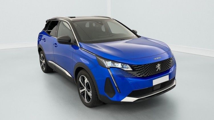 PEUGEOT 3008 BlueHDi 130ch S S EAT8 GT Bleu Vertigo - Toit Noir