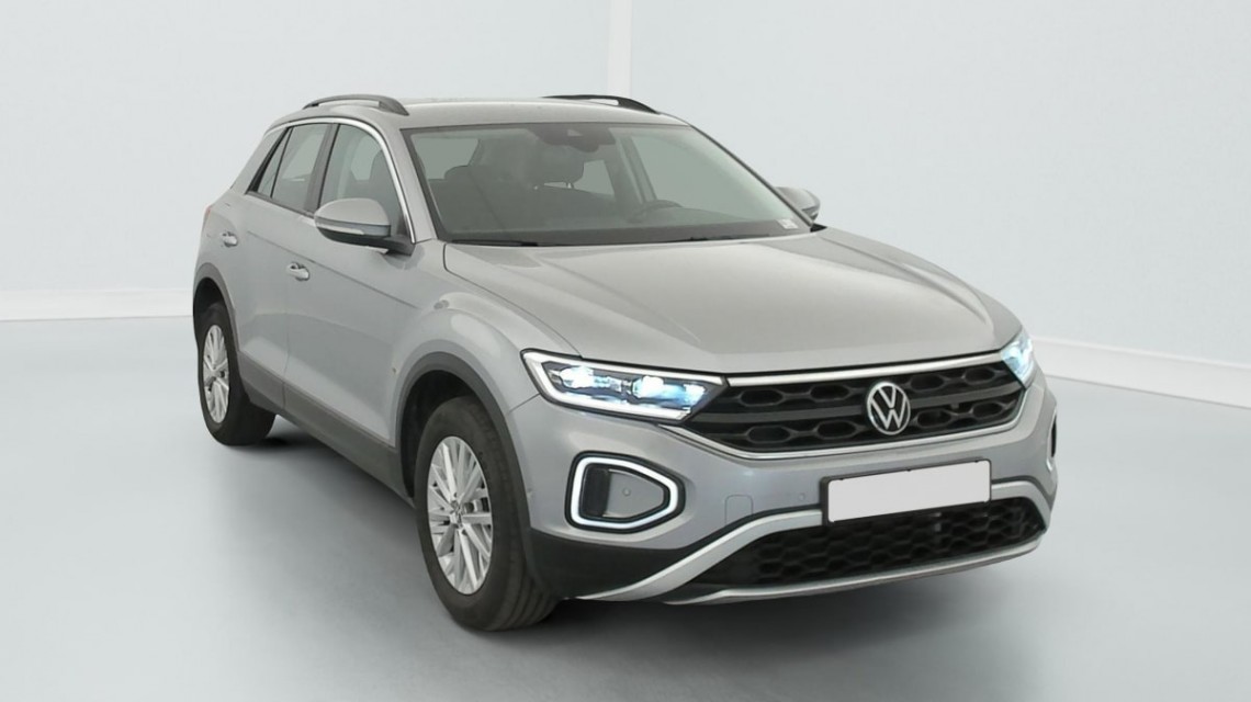 VOLKSWAGEN T-Roc 1.0 TSI 110 START STOP BVM6 LIFE PLUS Gris Pyrite