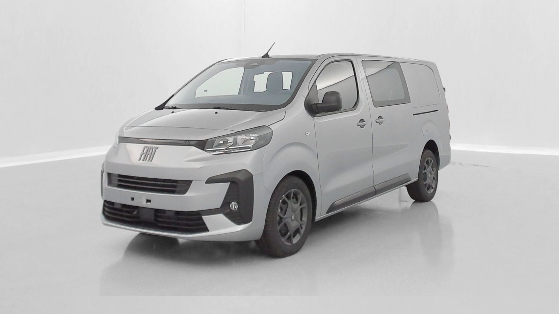 FIAT Scudo Fg VUL SCUDO CA XL 2.0 BlueHDi 180ch Pack Premium Connect EAT8 Gris acier
