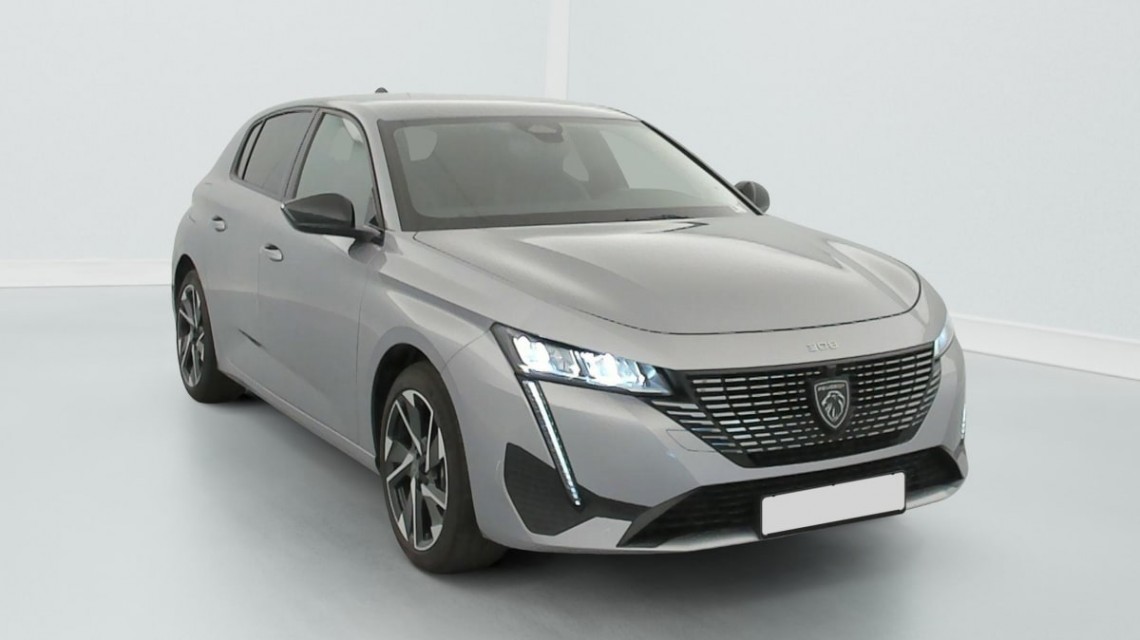 PEUGEOT 308 Hybrid 145 e-DCS6 Allure Gris Artense