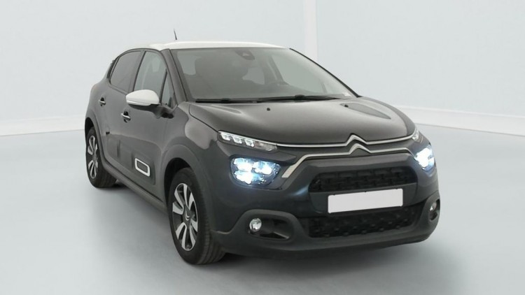 CITROEN C3 PureTech 110 S S BVM6 Shine Noir Perla Nera / Toit Blanc