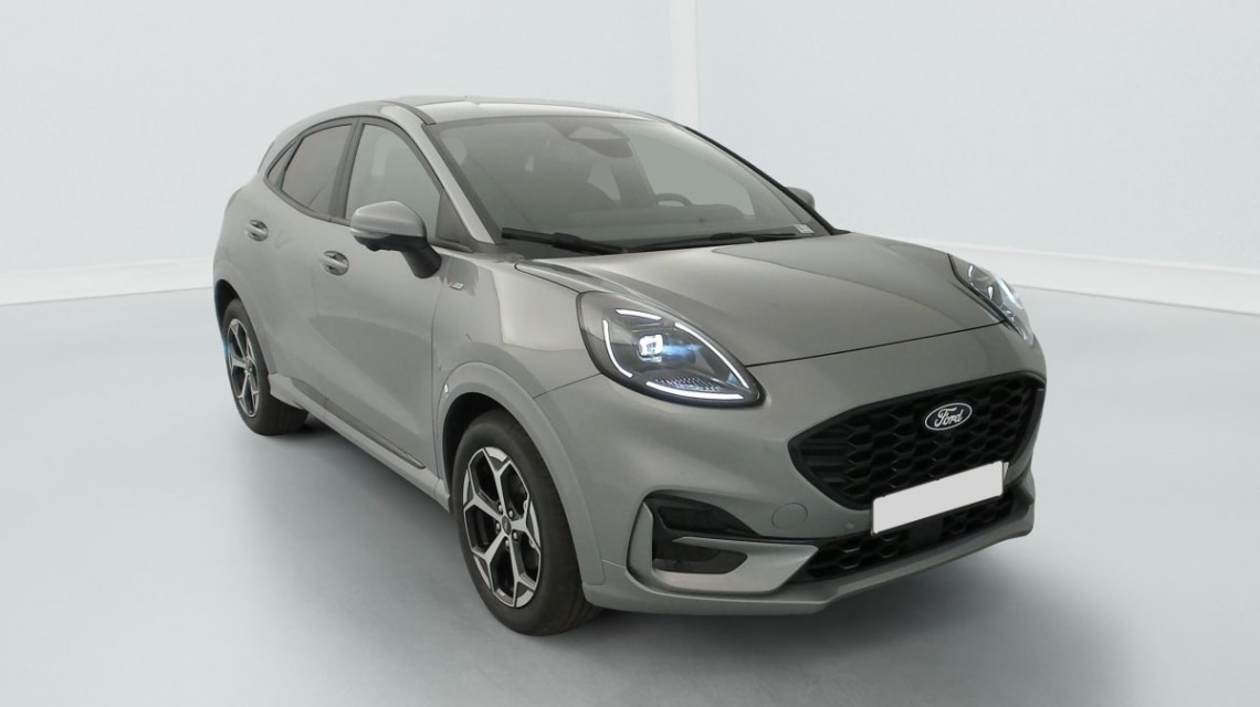 FORD Puma 1.0 EcoBoost 125 ch mHEV S S Powershift ST-Line Noir Agate