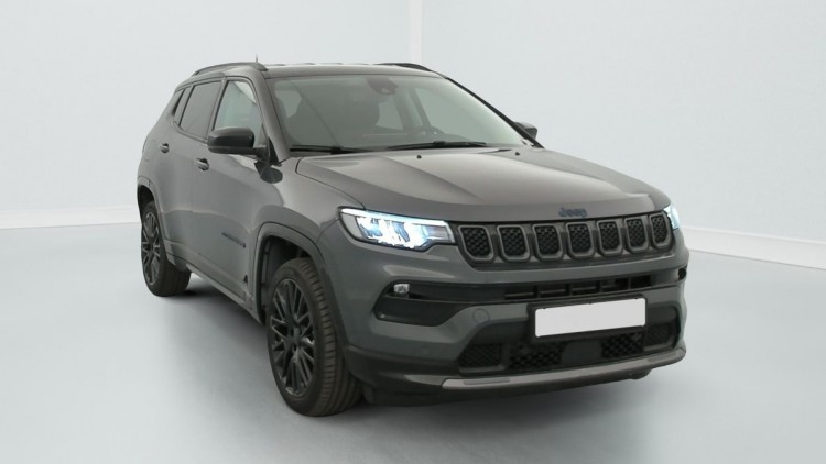 JEEP Compass 1.3 PHEV T4 240 ch 4xe eAWD S Graphite Grey / Toit Noir 